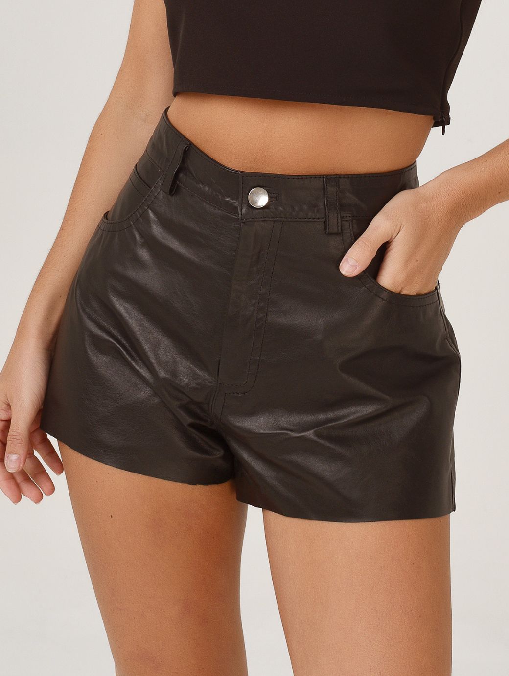 SHORT KALA JEAN BLACK