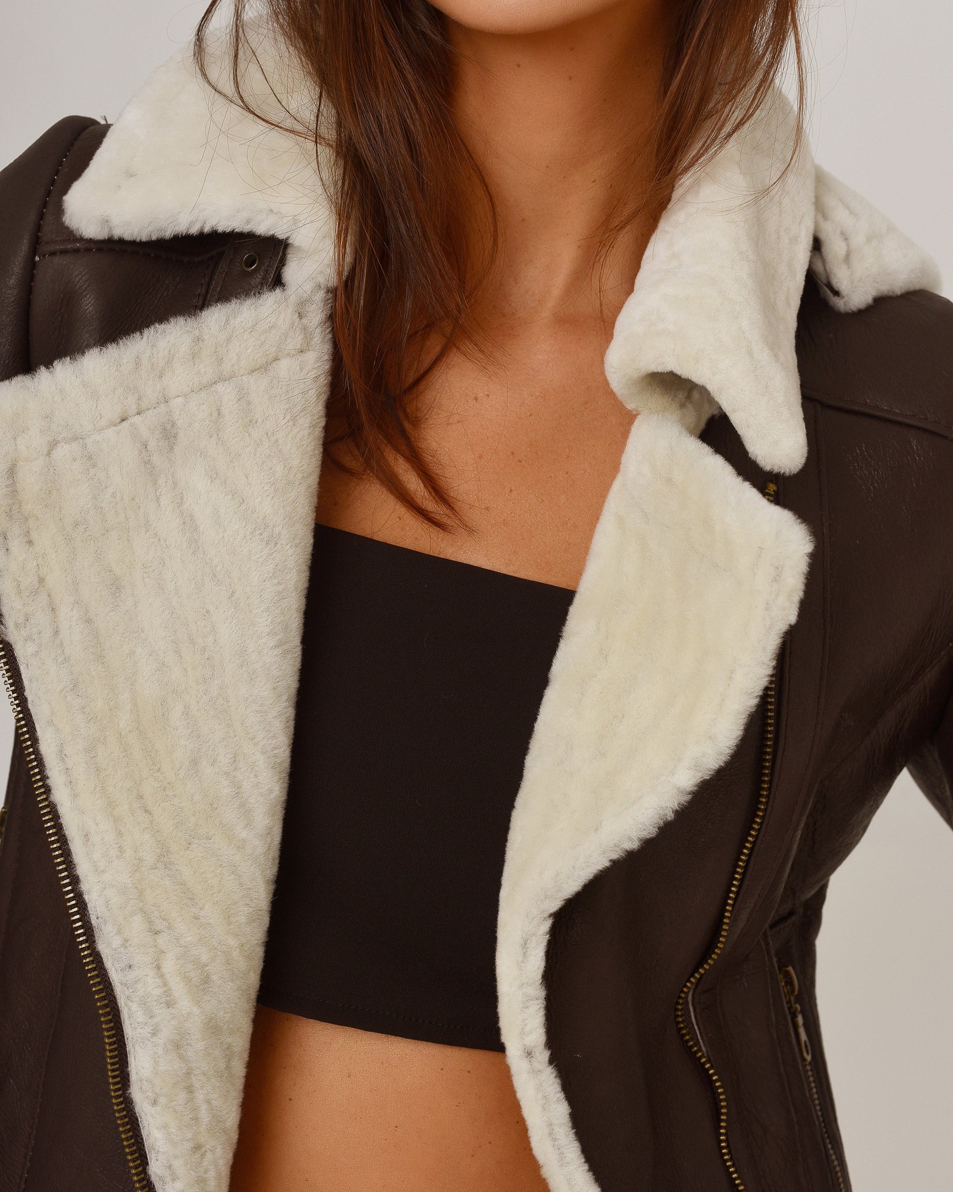 ROCKERA OVEJA BROWNWHITE