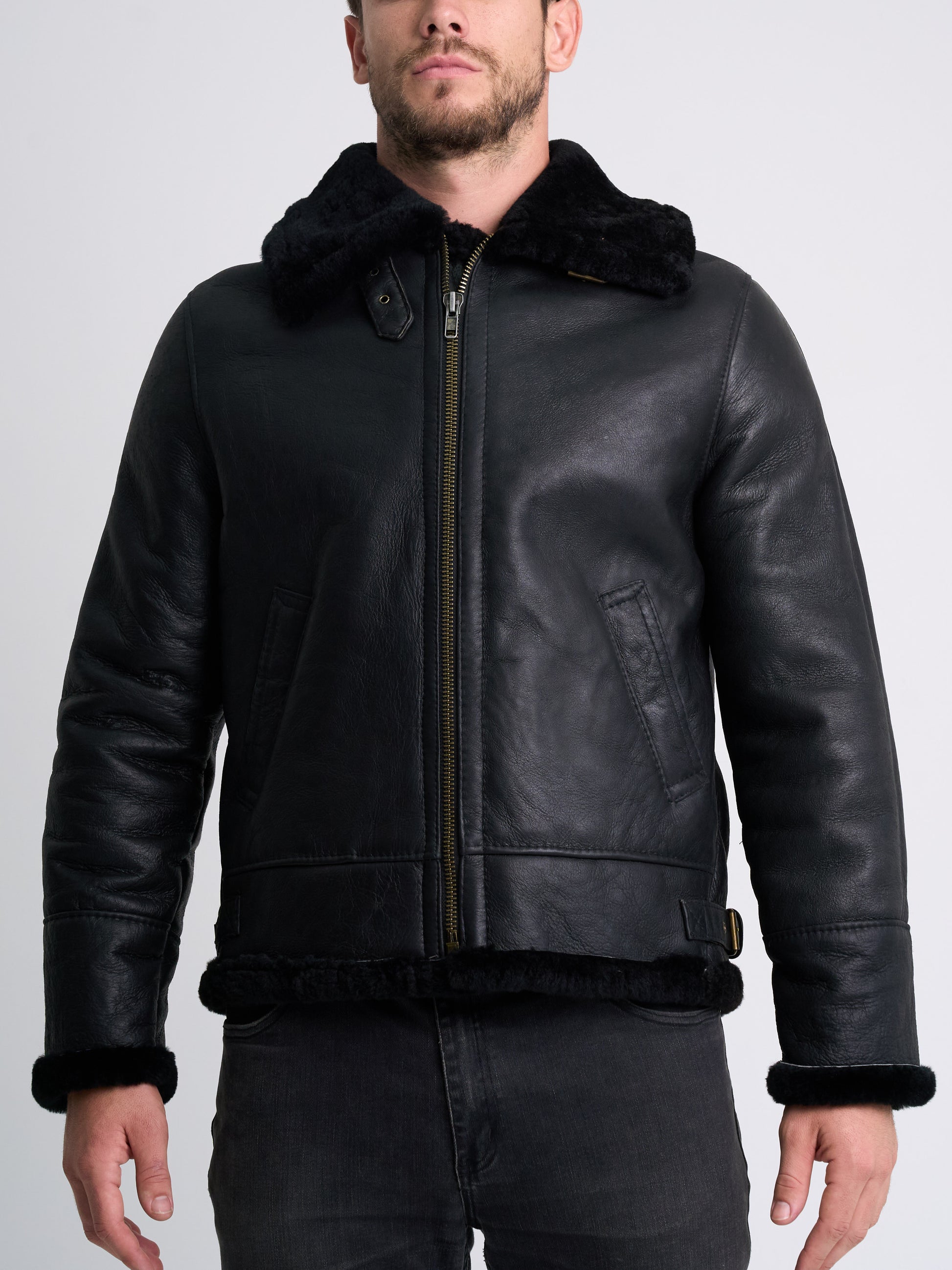 BOMBER OVEJA BLACK