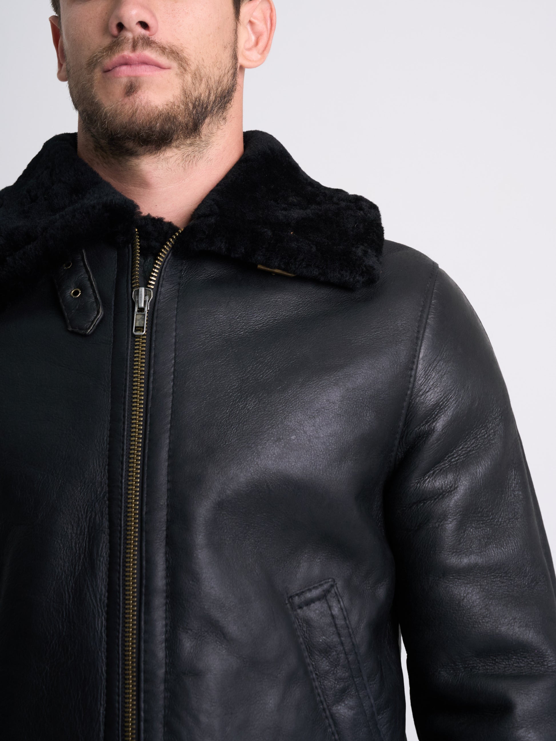 BOMBER OVEJA BLACK