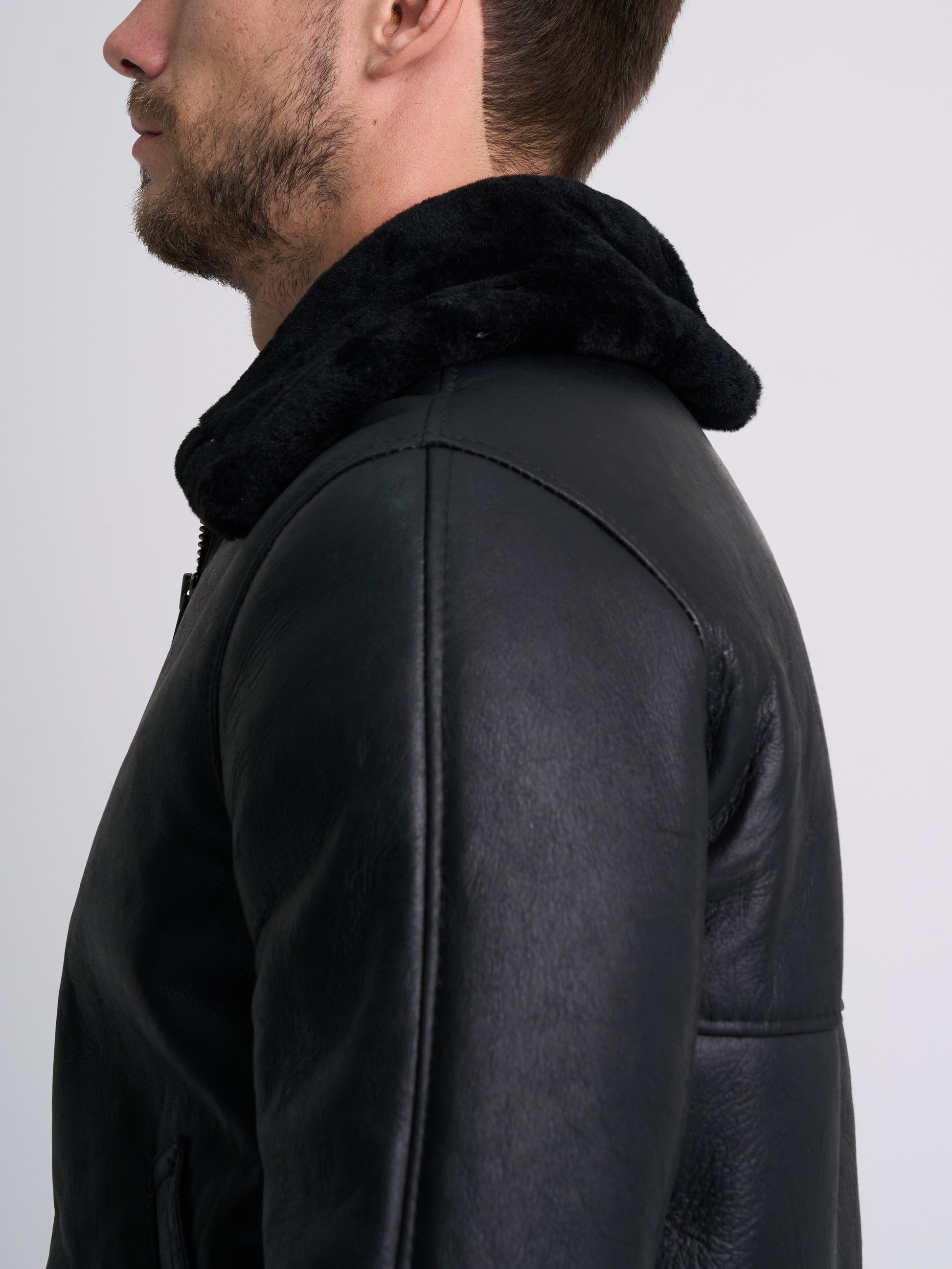 BOMBER OVEJA BLACK