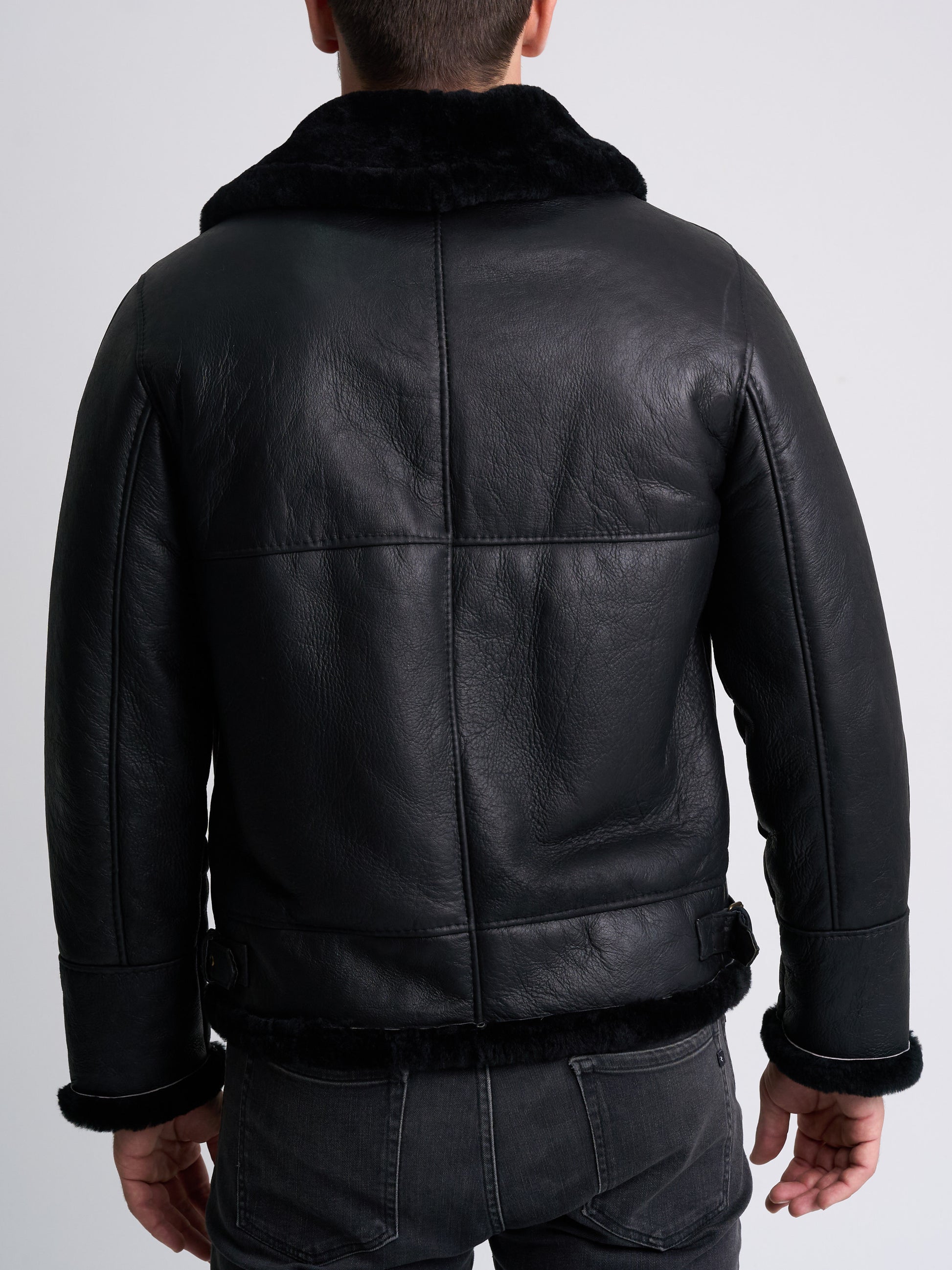 BOMBER OVEJA BLACK