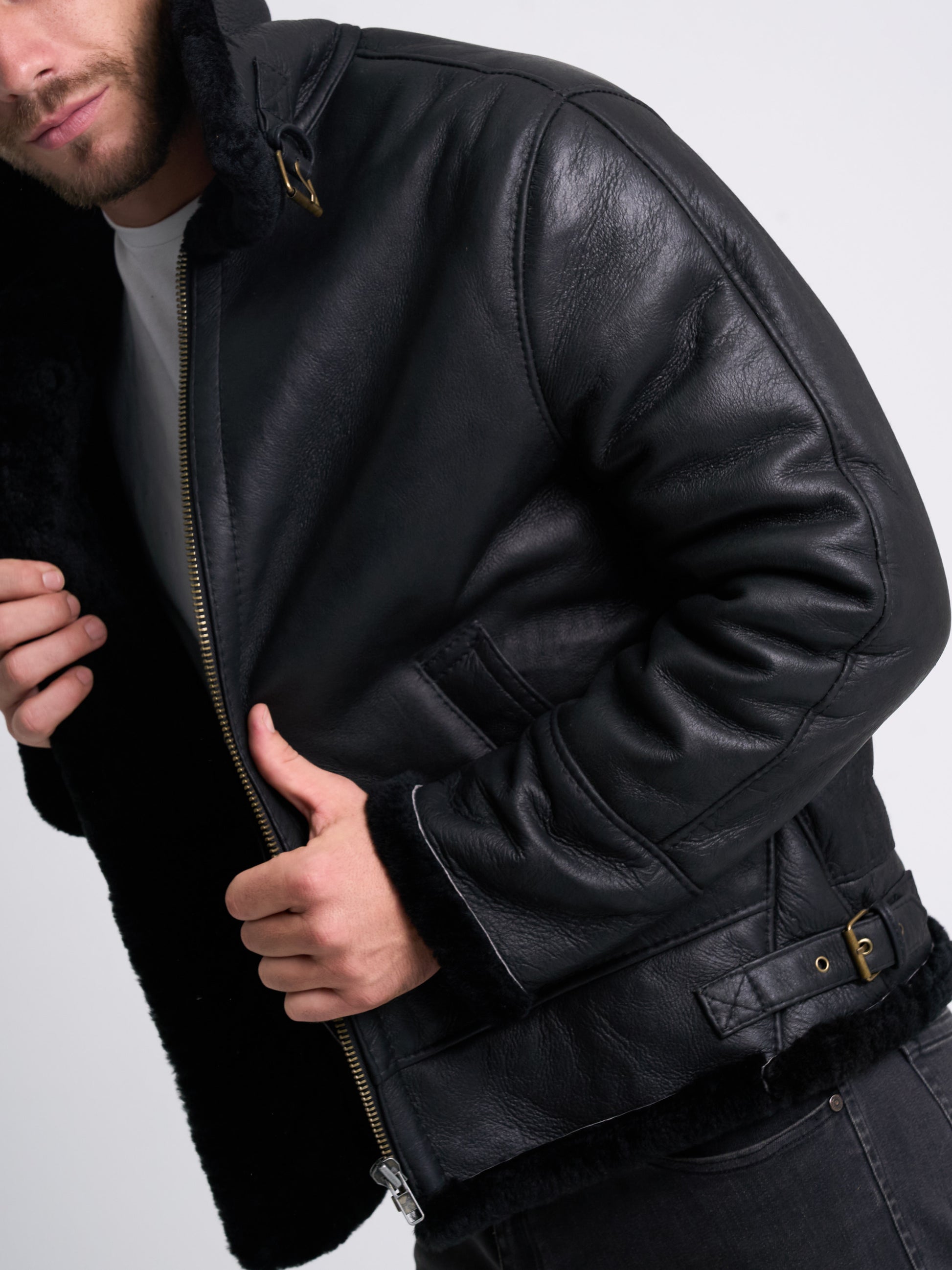 BOMBER OVEJA BLACK
