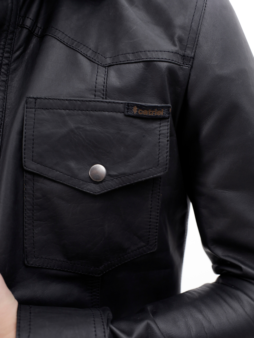 CAMISA JERSY ENGRASADO FULL BLACK