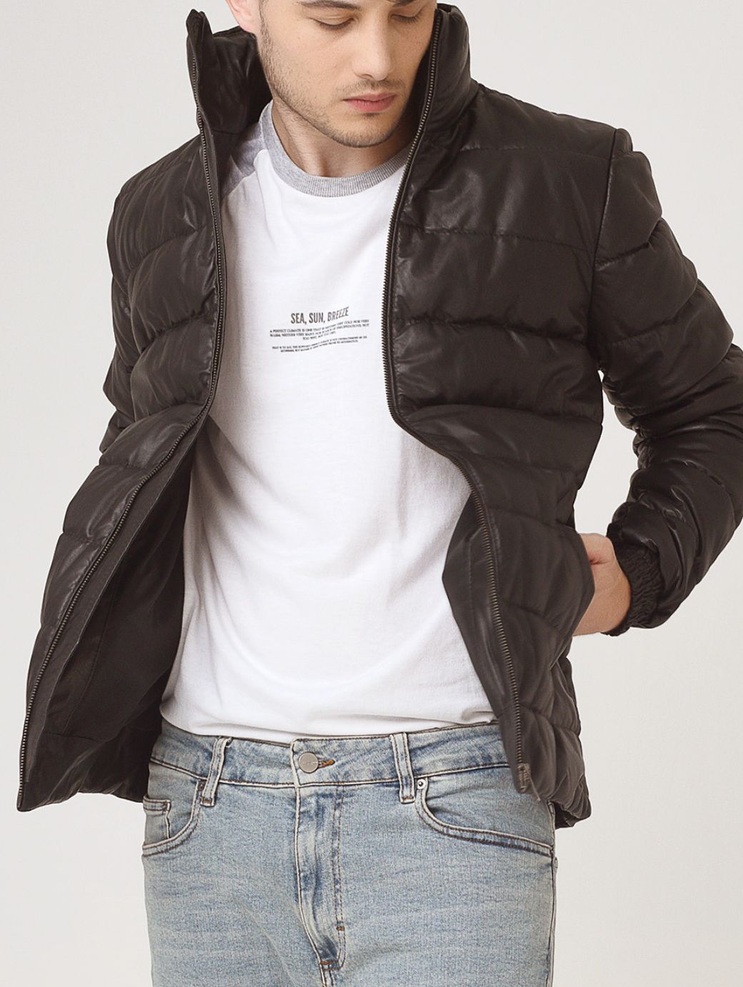 PUFFER DEREK BLACK