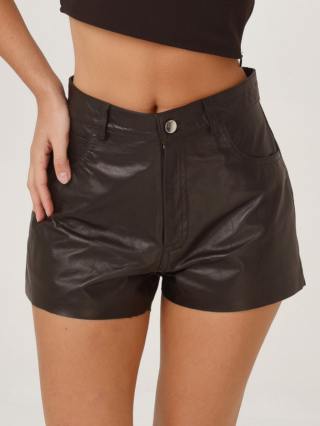 SHORT KALA JEAN BLACK