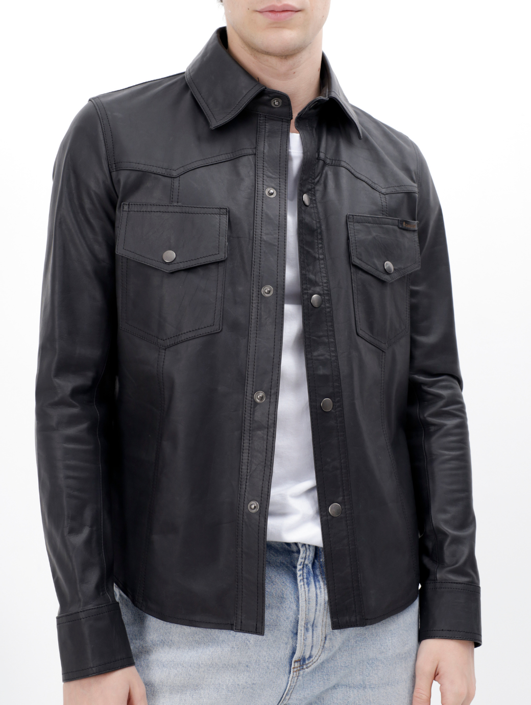 CAMISA JERSY ENGRASADO FULL BLACK
