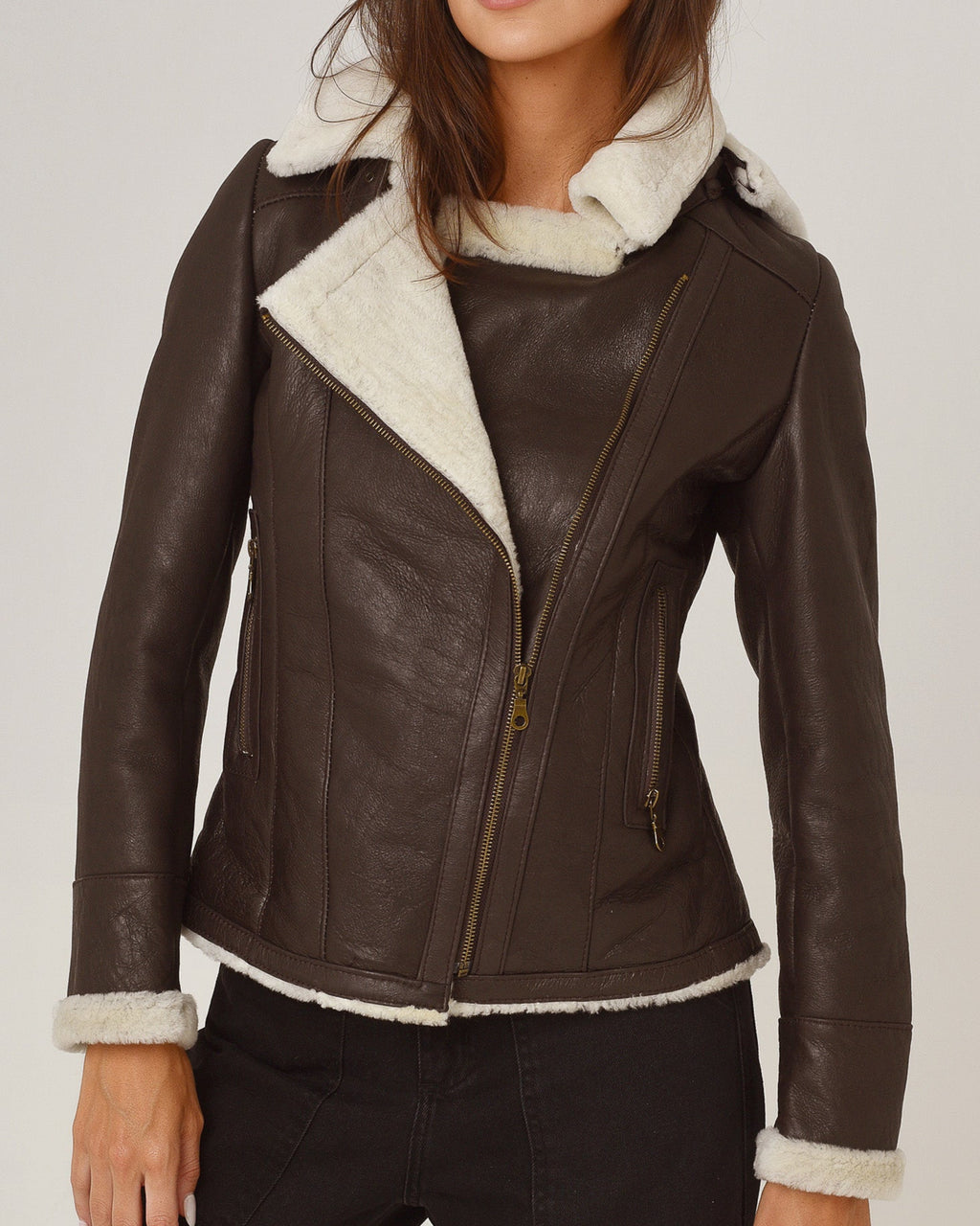 ROCKERA OVEJA BROWNWHITE
