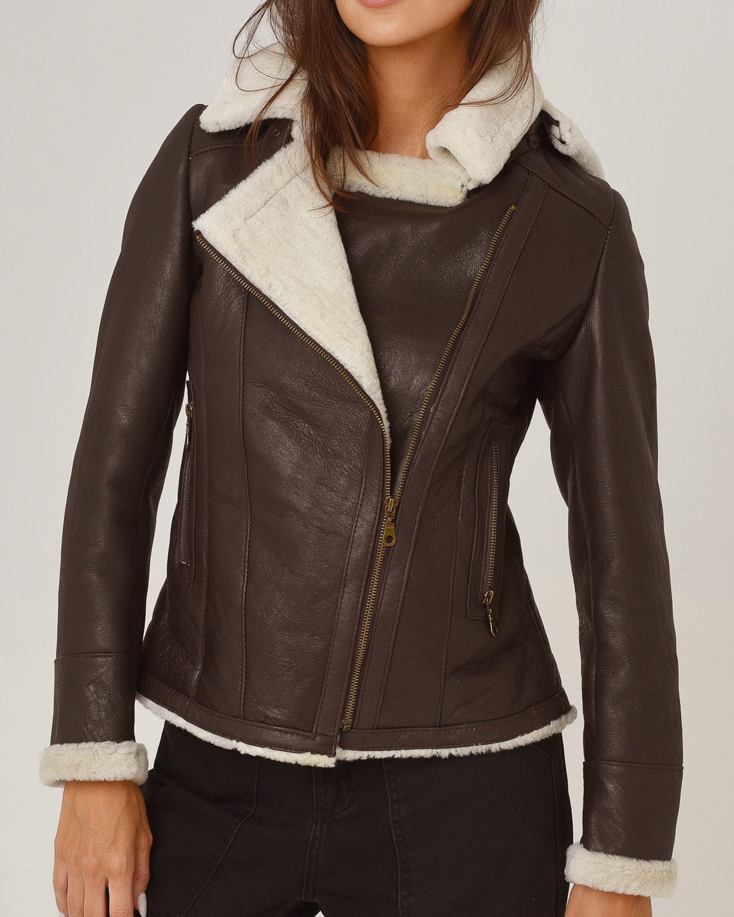 ROCKERA OVEJA BROWNWHITE